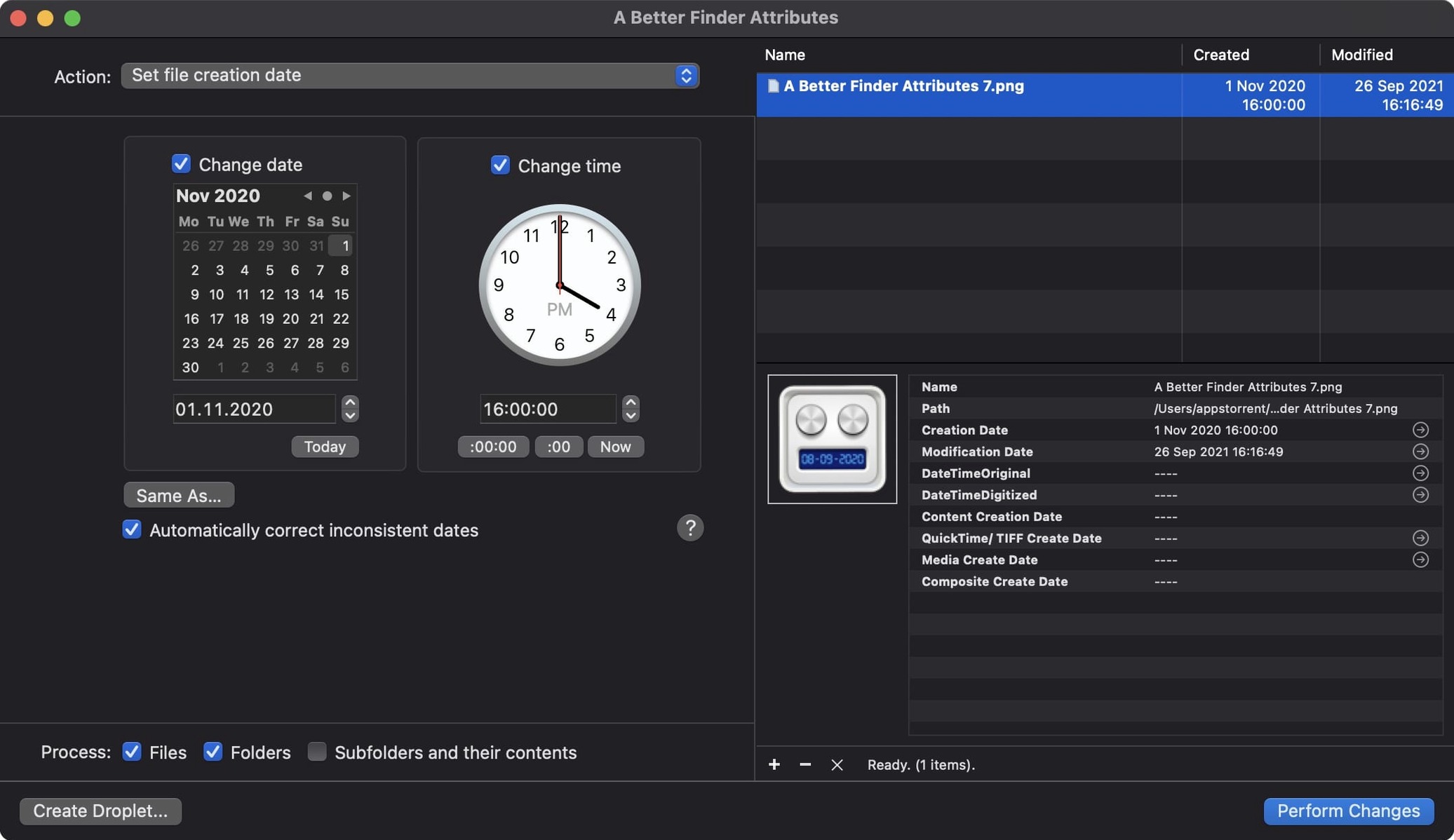 A Better Finder Attributes: picture 2 of 2 Inside A Better Finder Attributes, view 2