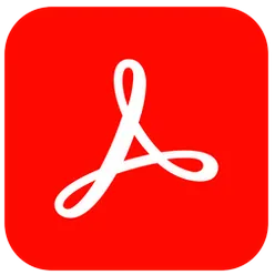 Adobe Acrobat Pro app logo for Mac