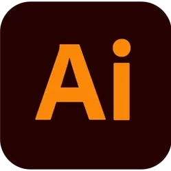 Adobe Illustrator app logo for Mac