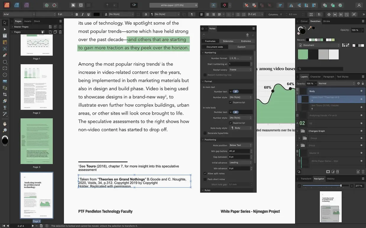 Affinity Publisher: picture 3 of 4 Inside Affinity Publisher, view 3
