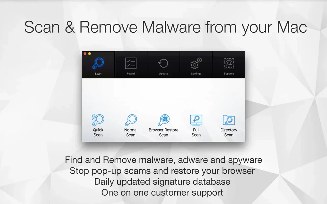 Antivirus Zap - Virus Scanner preview 1 antivirus zap mac: primary view
