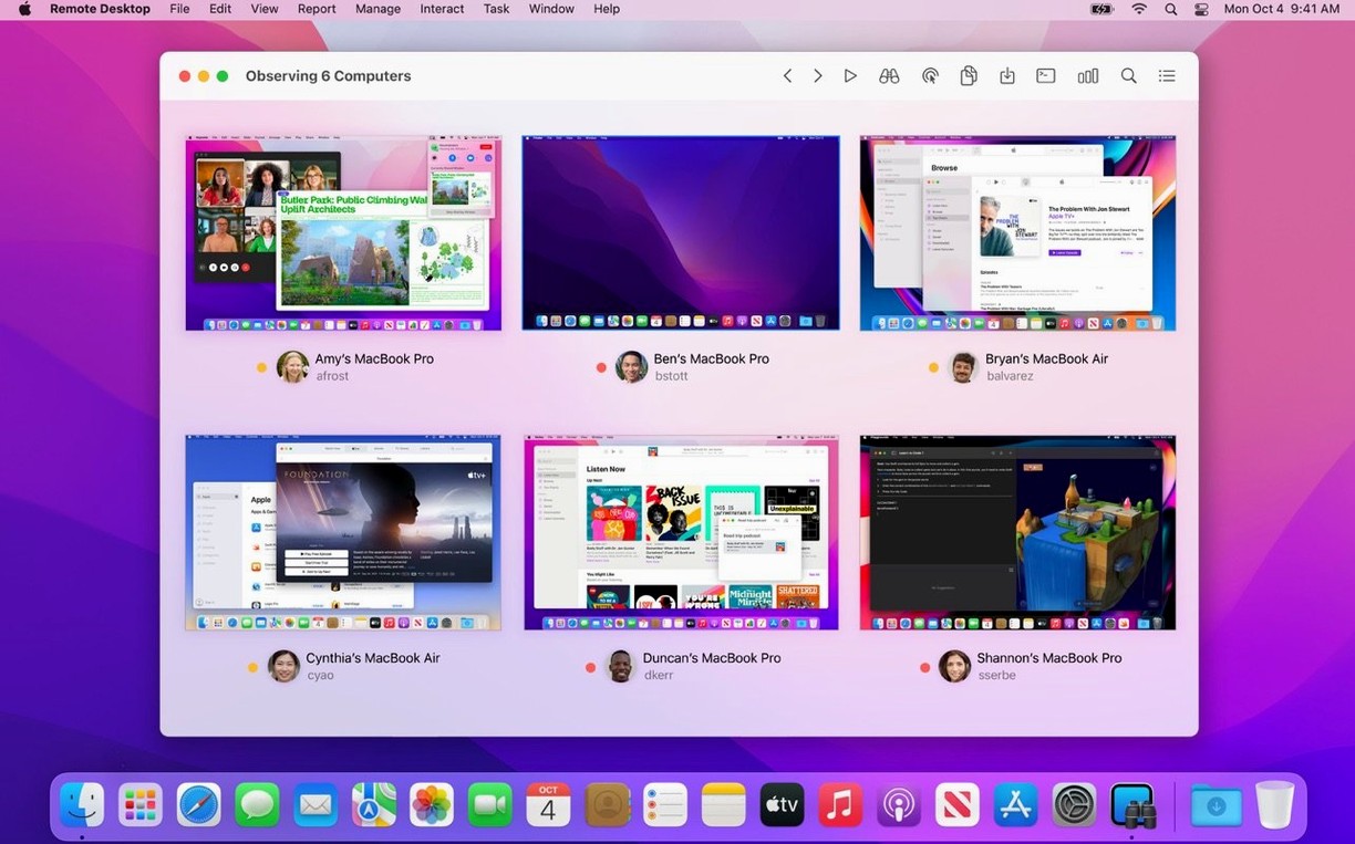 Apple Remote Desktop preview 1 Apple Remote Desktop for Mac — apple remote desktop 3.10 download