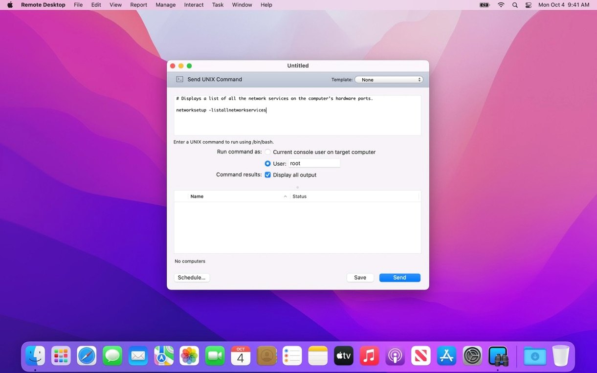 Apple Remote Desktop preview 3 Apple Remote Desktop 3.10 screenshot 3