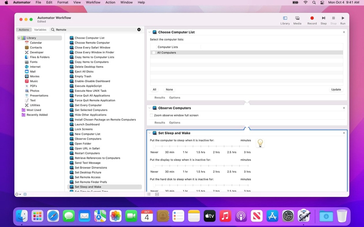 Apple Remote Desktop preview 4 Apple Remote Desktop 3.10 screenshot 4