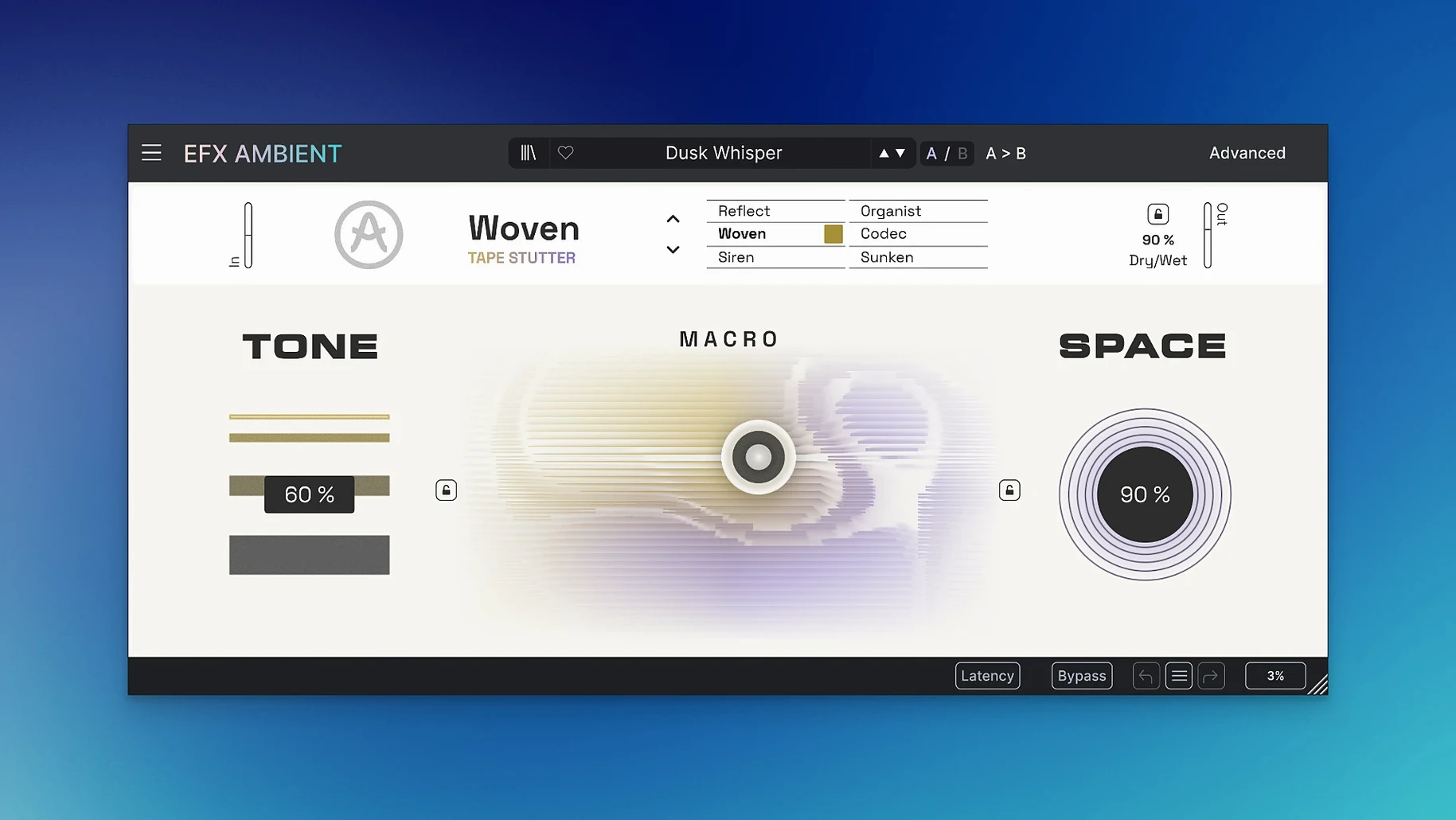 Arturia Efx AMBIENT preview 1 efx fragments vst free download: primary view