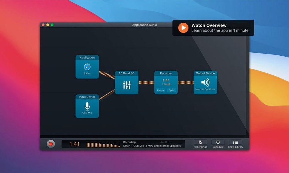Audio Hijack: picture 1 of 4 audio hijack mac full: primary view