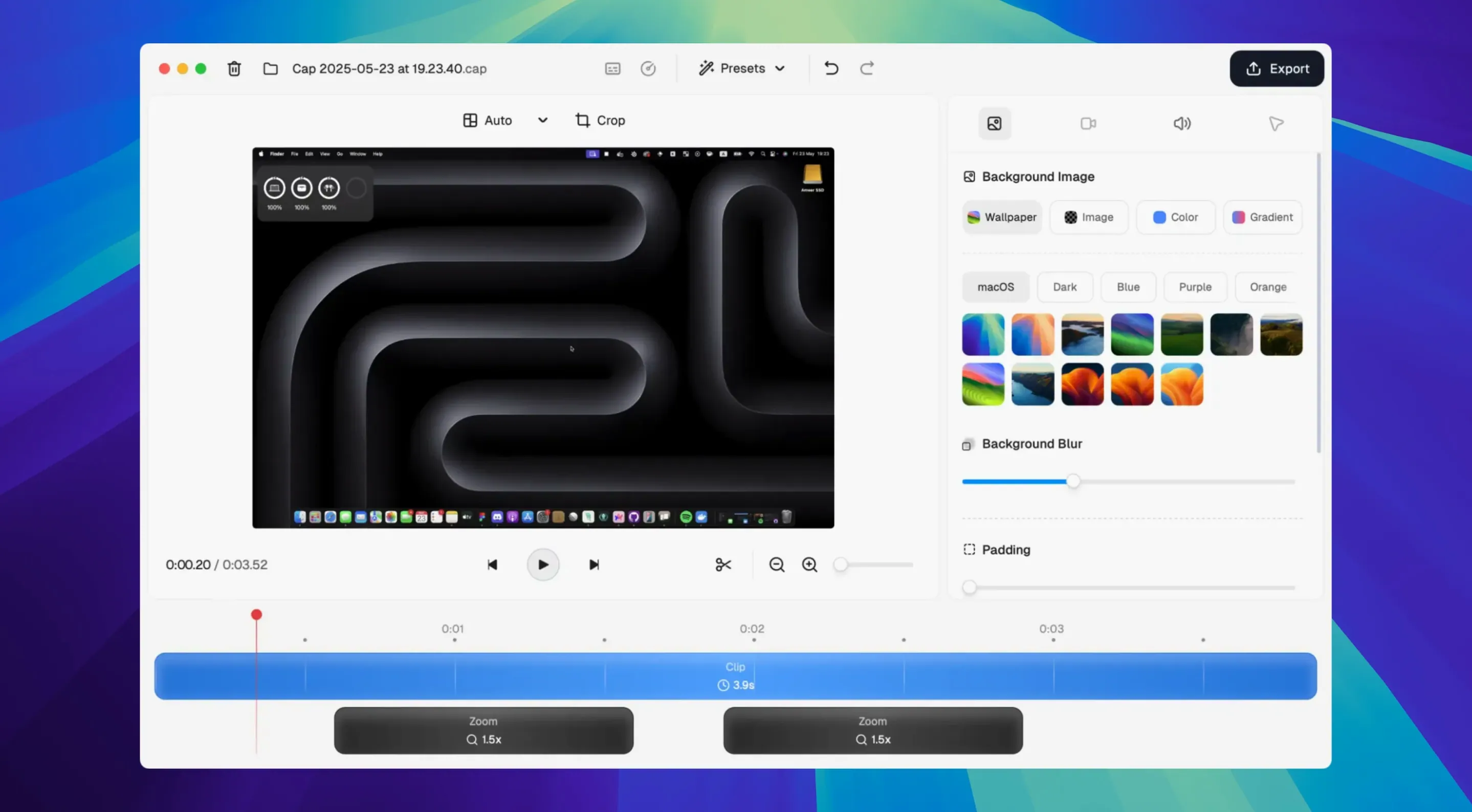 Cap Pro: picture 1 of 1 Cap Pro for Mac — cap pro crack mac
