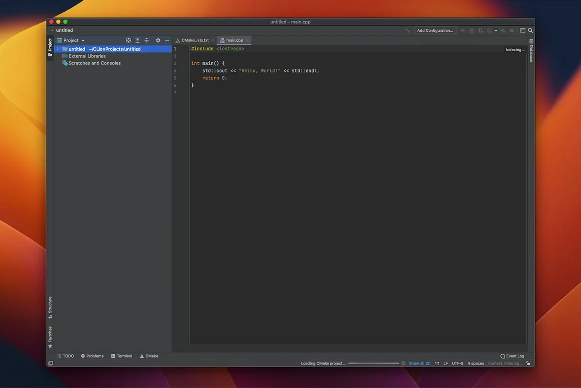 CLion preview 2 CLion 2026.2.3 screenshot 2