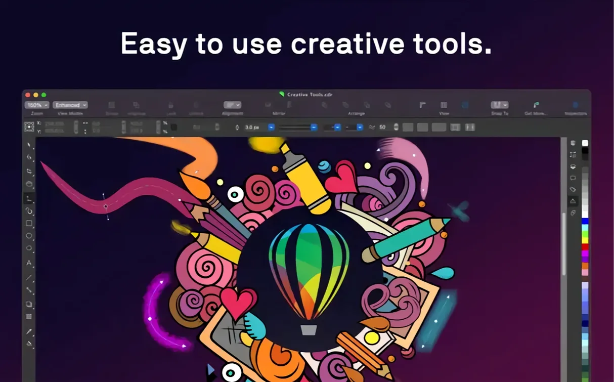 CorelDRAW: picture 1 of 5 coreldraw torrent: primary view
