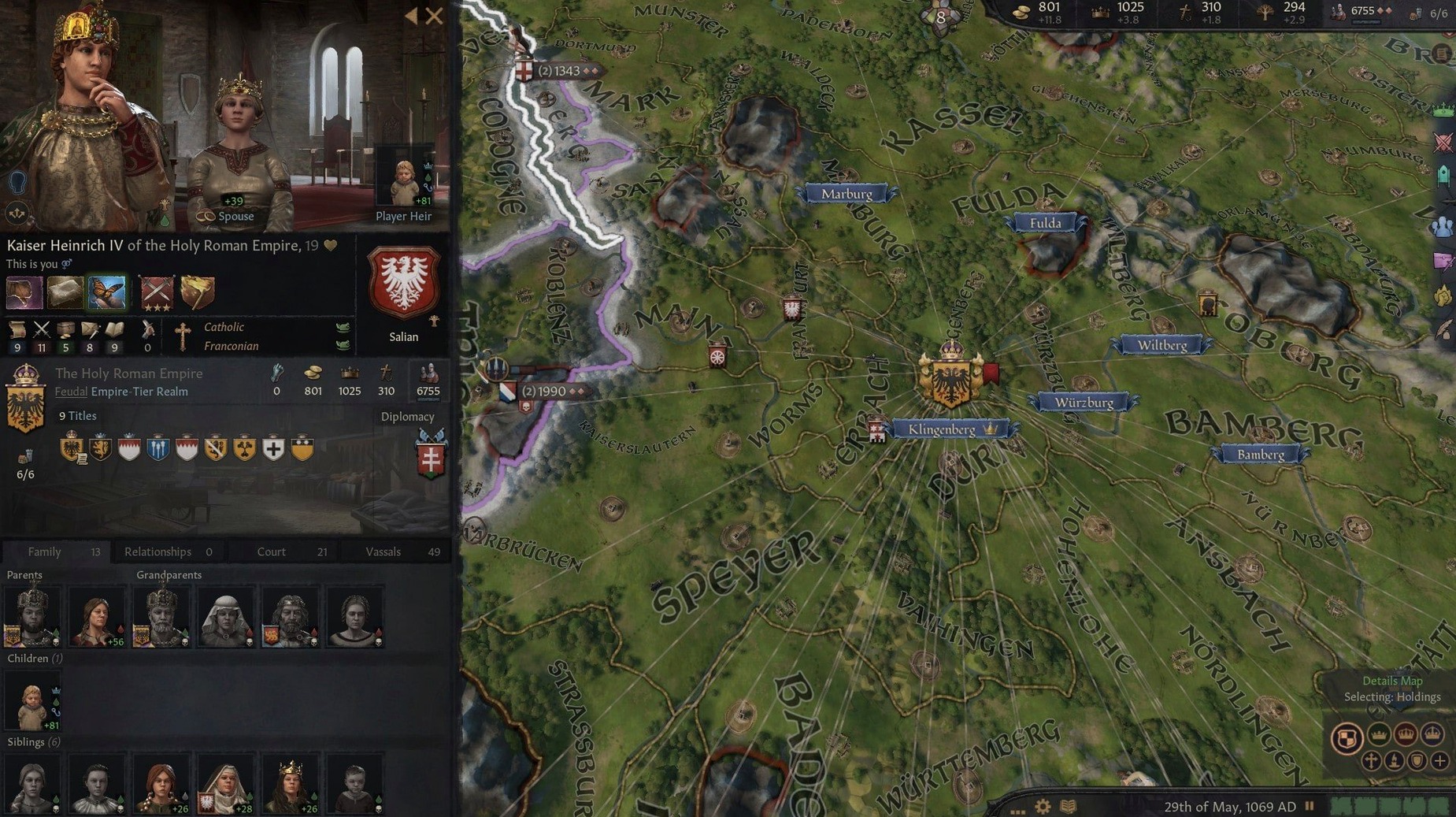 Crusader Kings III: picture 3 of 4 Inside Crusader Kings III, view 3