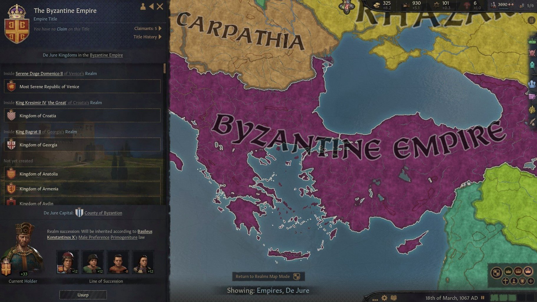 Crusader Kings III: picture 4 of 4 Inside Crusader Kings III, view 4