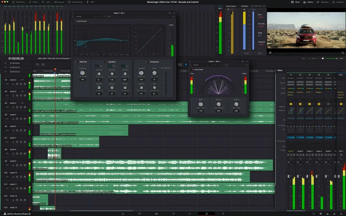 DaVinci Resolve Studio preview 5 DaVinci Resolve Studio 21.1.1 screenshot 5