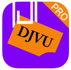 DjVu Reader Pro app logo for Mac