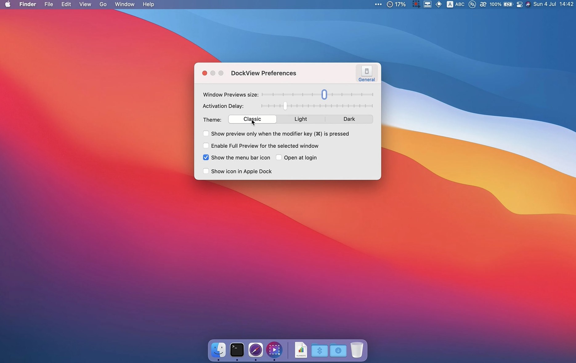 DockView preview 2 DockView 2.2.5 screenshot 2