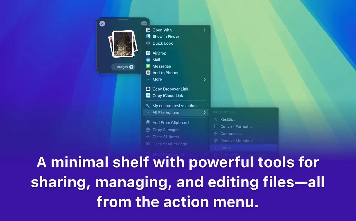 Dropover preview 3 Dropover 5.3.0 screenshot 3