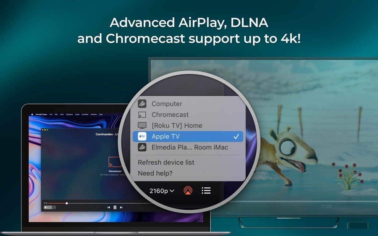 Elmedia Player Pro: picture 3 of 4 Inside Elmedia Player Pro, view 3