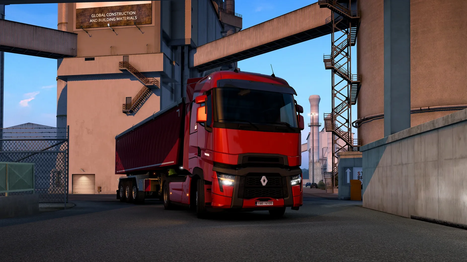 Euro Truck Simulator 2: picture 6 of 7 Inside Euro Truck Simulator 2, view 6