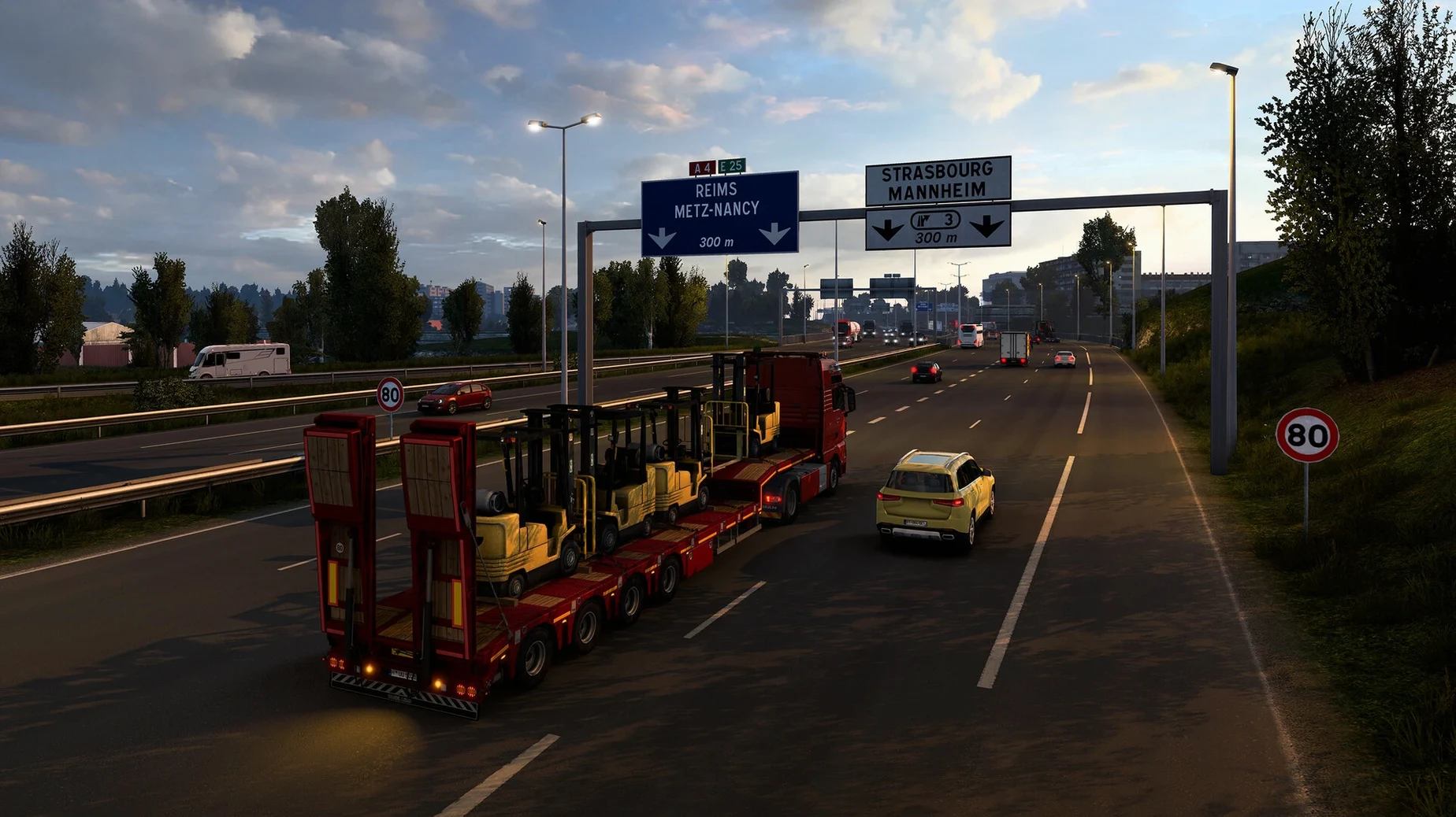 Euro Truck Simulator 2: picture 7 of 7 Inside Euro Truck Simulator 2, view 7