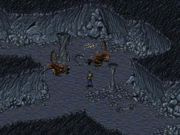 Fallout: A Post Nuclear Role Playing Game: picture 3 of 4 Inside Fallout: A Post Nuclear Role Playing Game, view 3