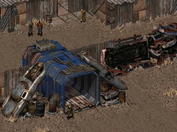 Fallout: A Post Nuclear Role Playing Game: picture 4 of 4 Inside Fallout: A Post Nuclear Role Playing Game, view 4