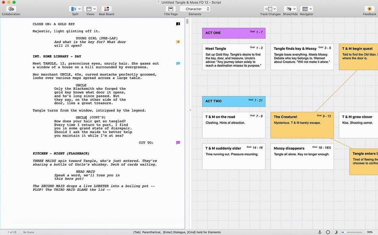 Final Draft: picture 1 of 4 Final Draft for Mac — final draft download