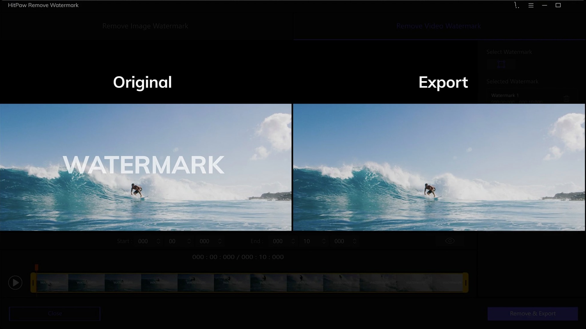HitPaw Watermark Remover preview 3 HitPaw Watermark Remover 2.4.7 screenshot 3