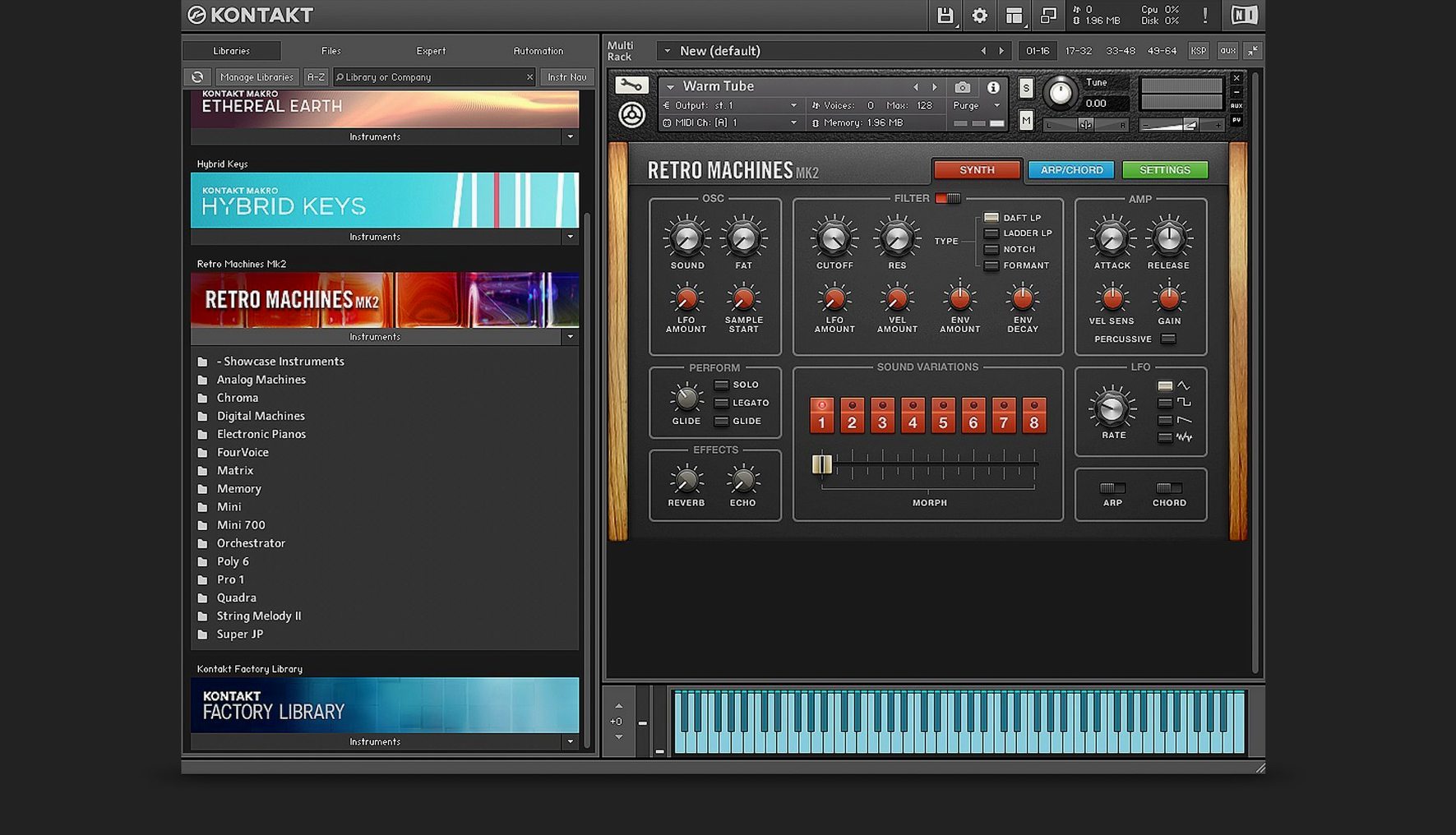 Kontakt: picture 3 of 4 Inside Kontakt, view 3