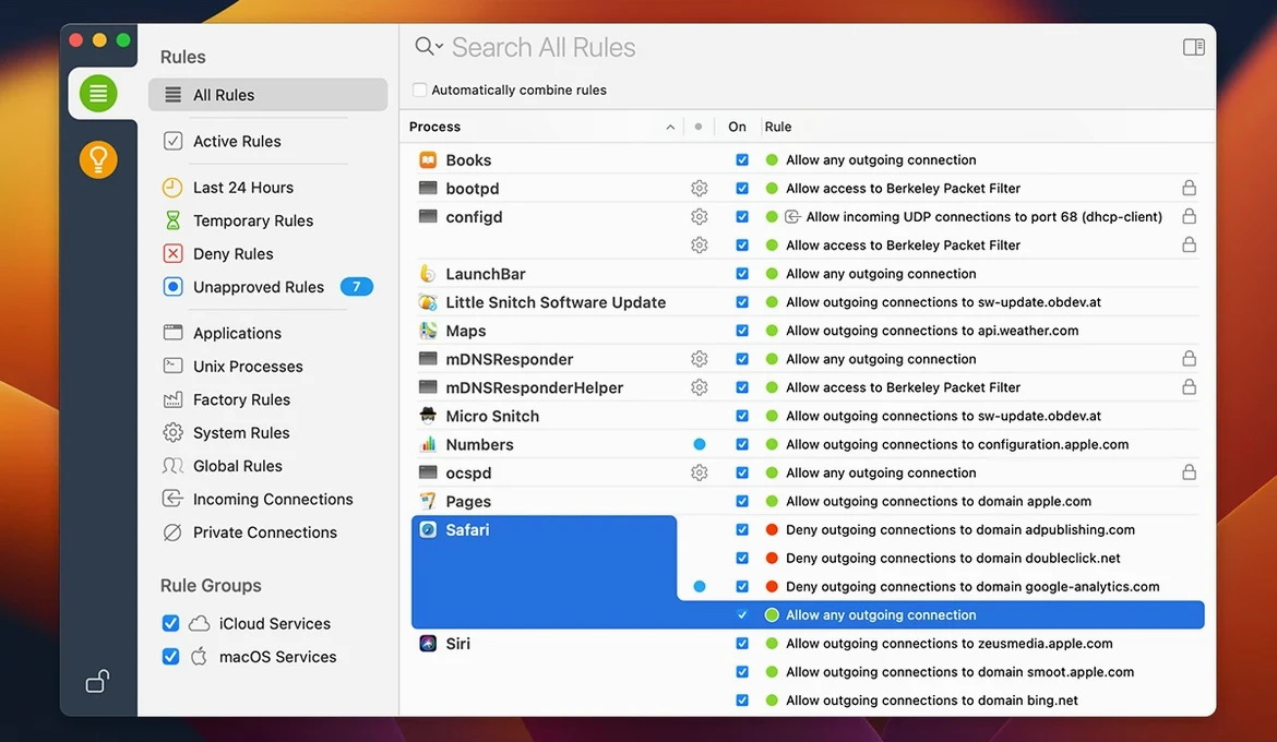 Little Snitch preview 2 Little Snitch 6.5 screenshot 2
