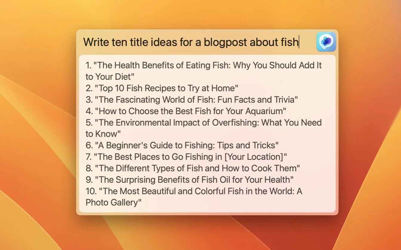 MacGPT preview 5 MacGPT 3.21 screenshot 5