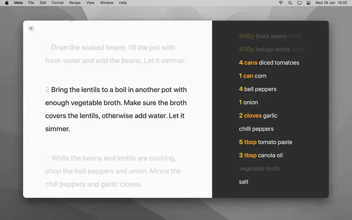 Mela preview 2 Mela 2.6.1 screenshot 2