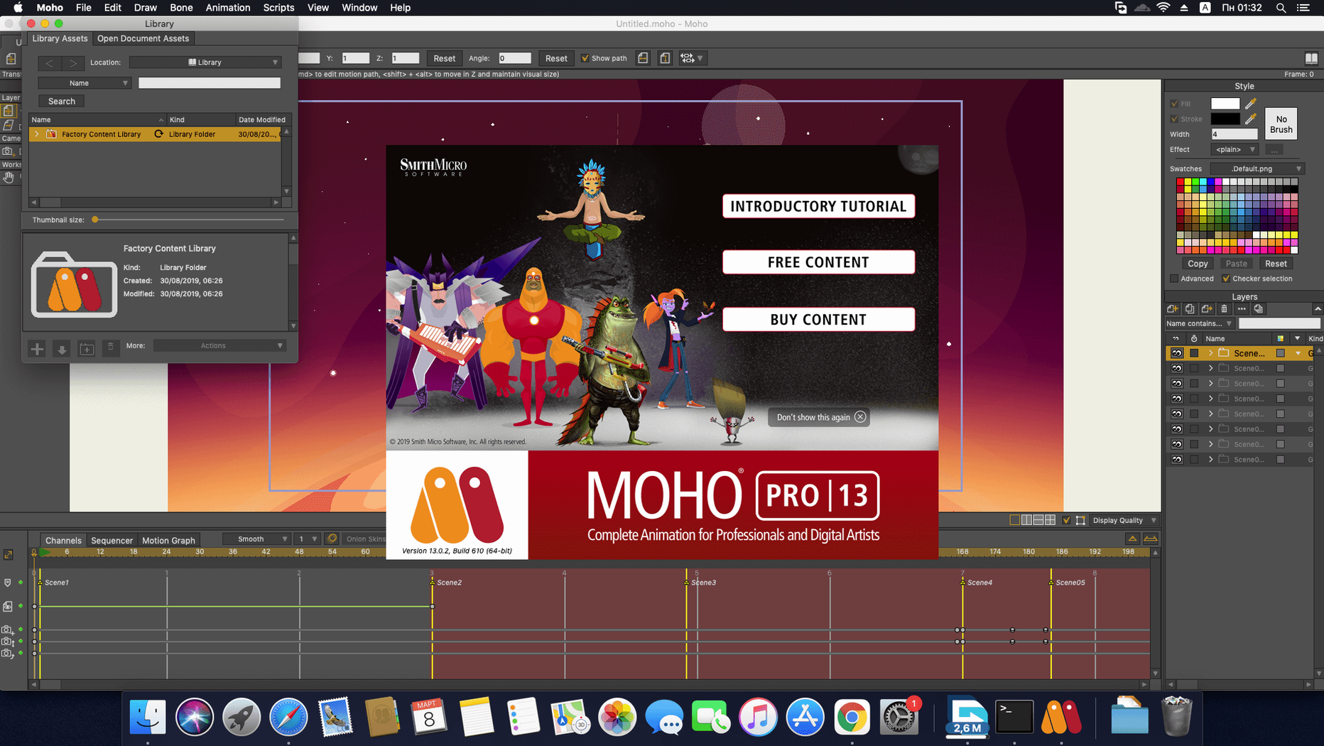 Moho Pro preview 1 Moho Pro for Mac — moho mac
