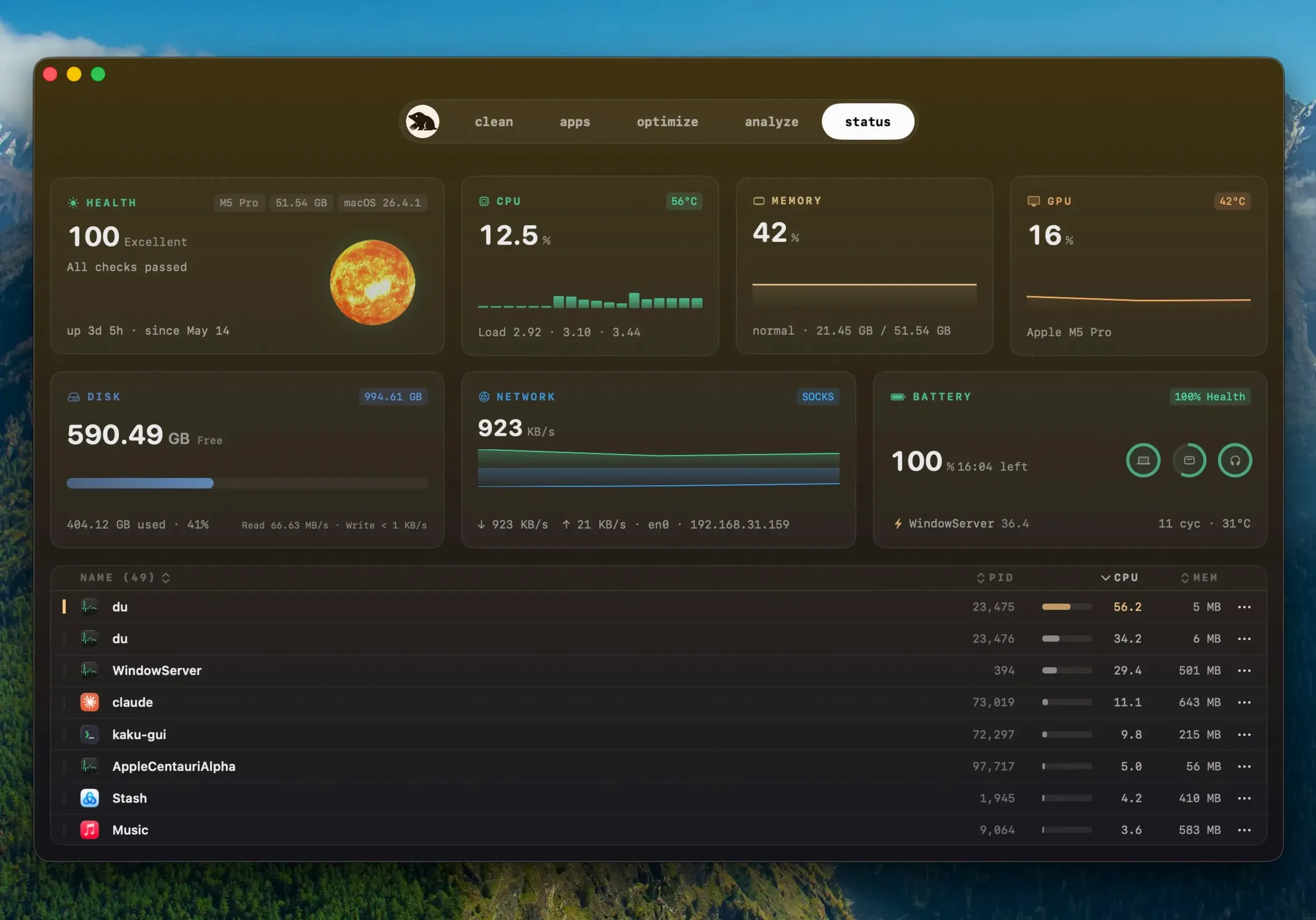 Mole preview 5 Mole 1.14.0 screenshot 5