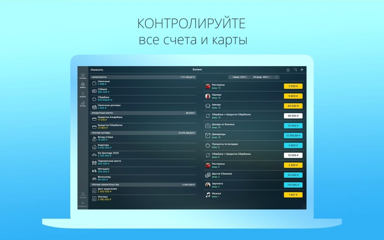 Money Pro preview 2 Money Pro 2.11.33 screenshot 2
