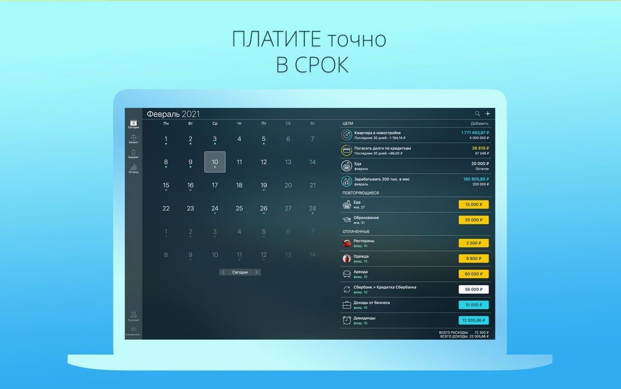 Money Pro preview 3 Money Pro 2.11.33 screenshot 3
