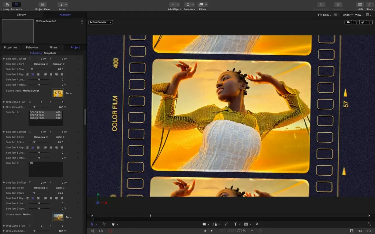 Motion: picture 1 of 7 Motion for Mac — ultra motion