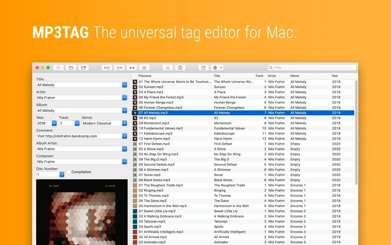 Mp3tag: picture 1 of 4 Mp3tag for Mac — mp3tag mac free