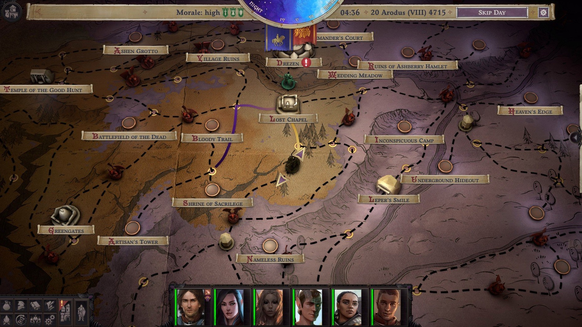 Pathfinder: Wrath of the Righteous preview 1 pathfinder wrath of the righteous mac download: primary view
