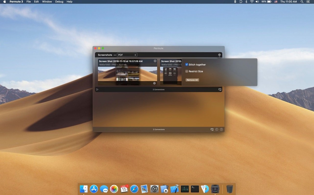 Permute preview 3 Permute 4.0.11 screenshot 3