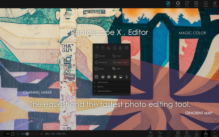 PhotoScape X Pro: picture 1 of 4 PhotoScape X Pro for Mac — photoscape x torrent