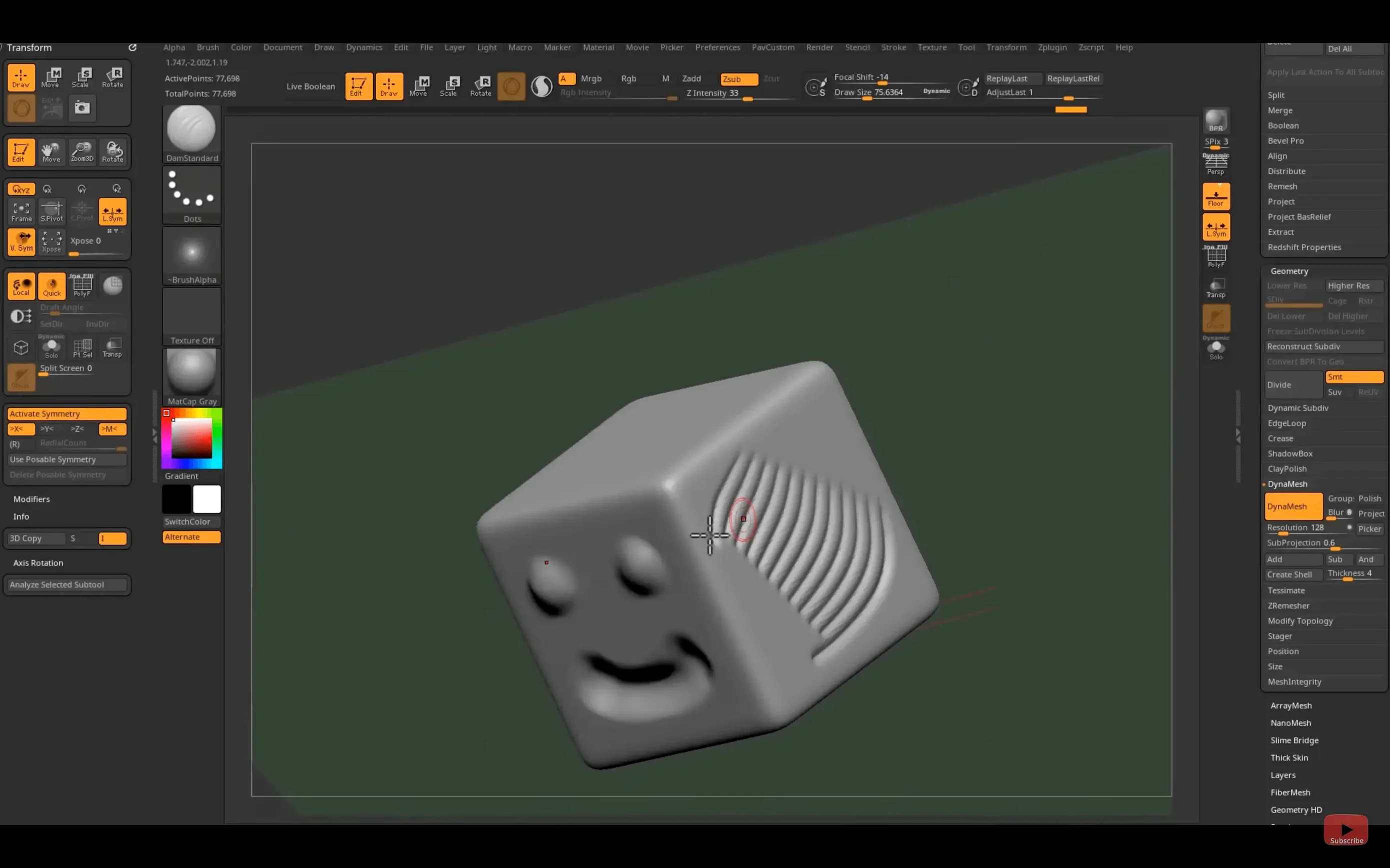 Pixologic Zbrush: picture 3 of 4 Inside Pixologic Zbrush, view 3