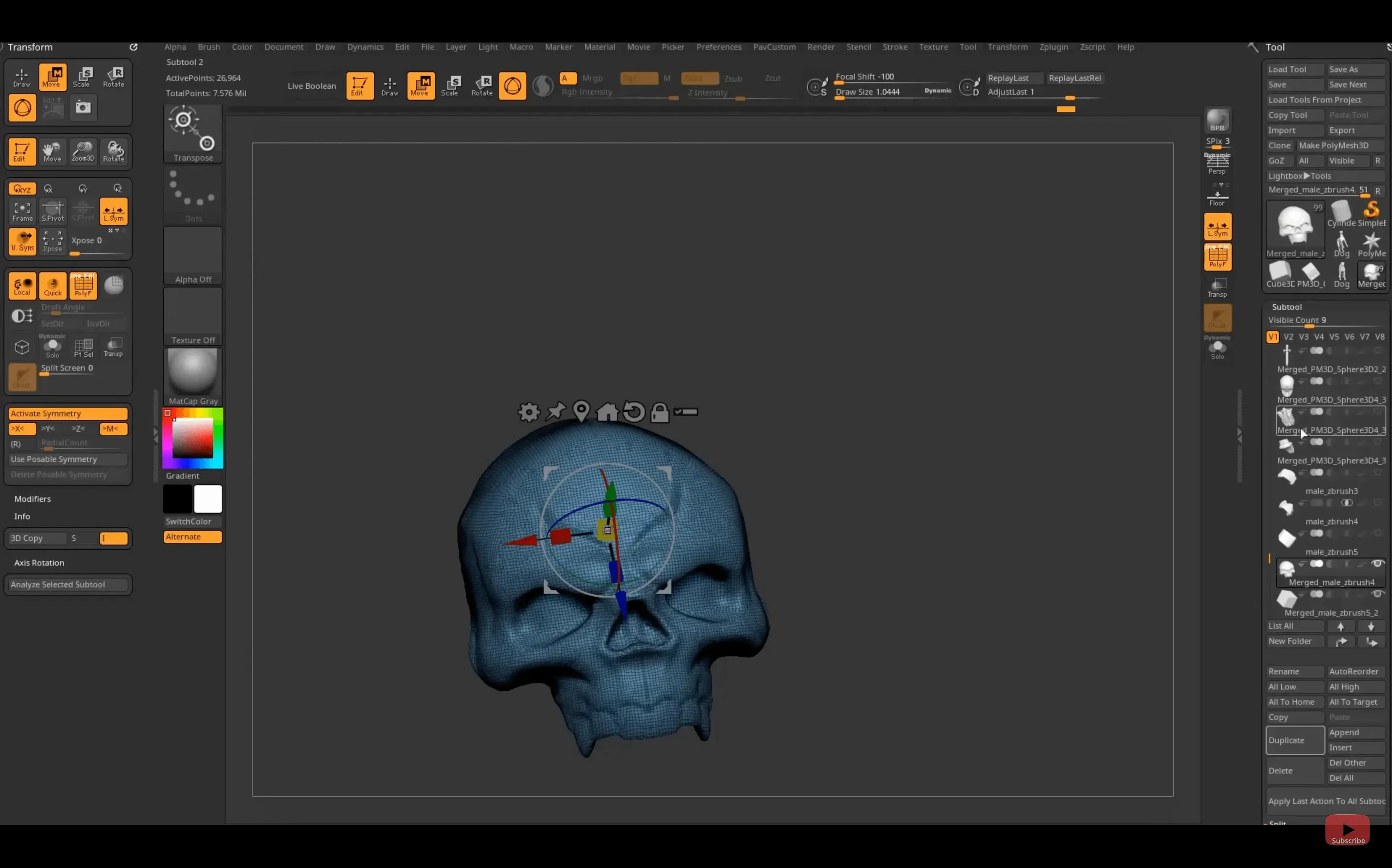 Pixologic Zbrush: picture 4 of 4 Inside Pixologic Zbrush, view 4