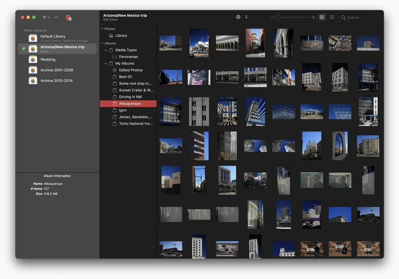 PowerPhotos preview 1 powerphotos: primary view