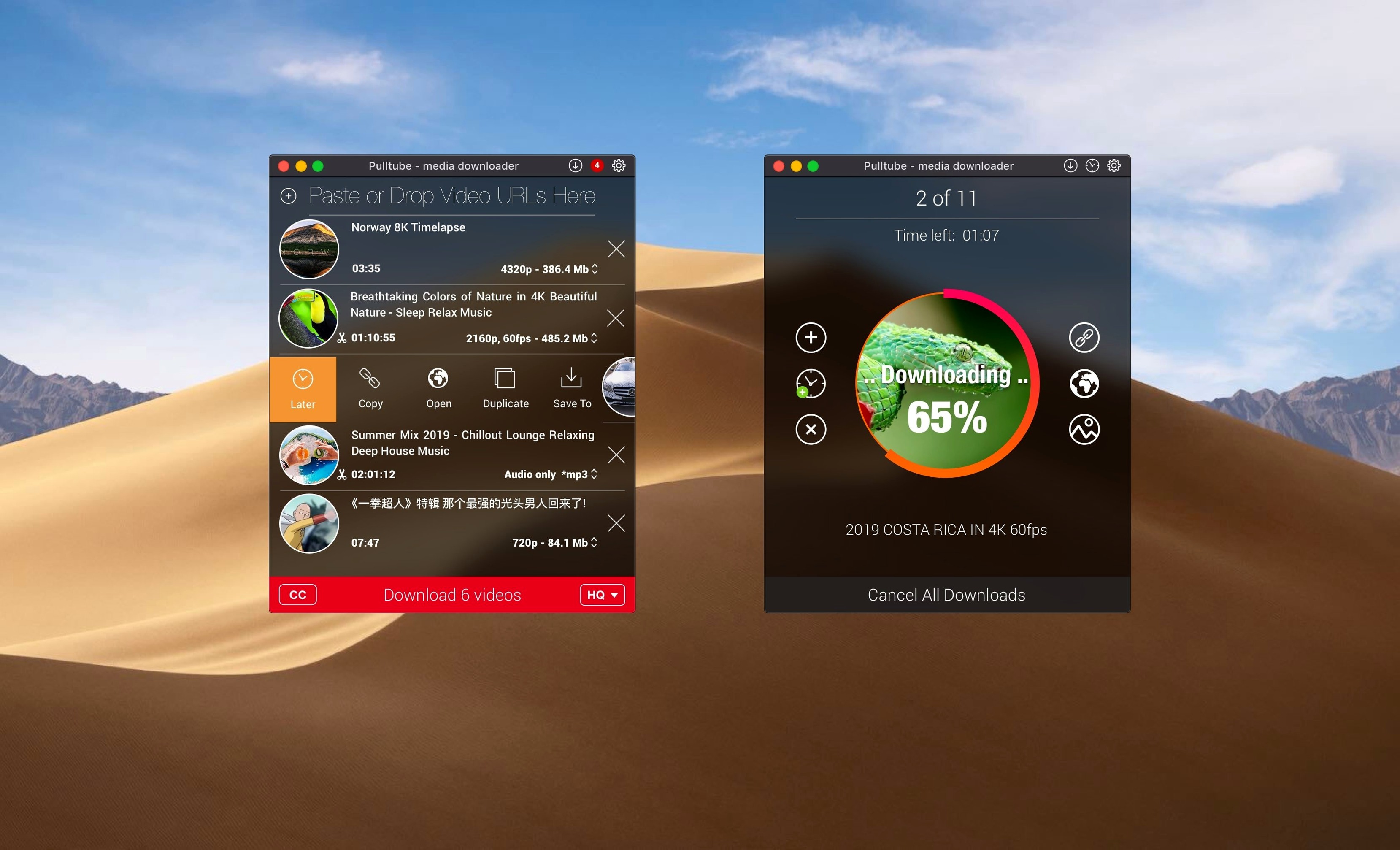 PullTube preview 3 PullTube 1.8.6.41 screenshot 3
