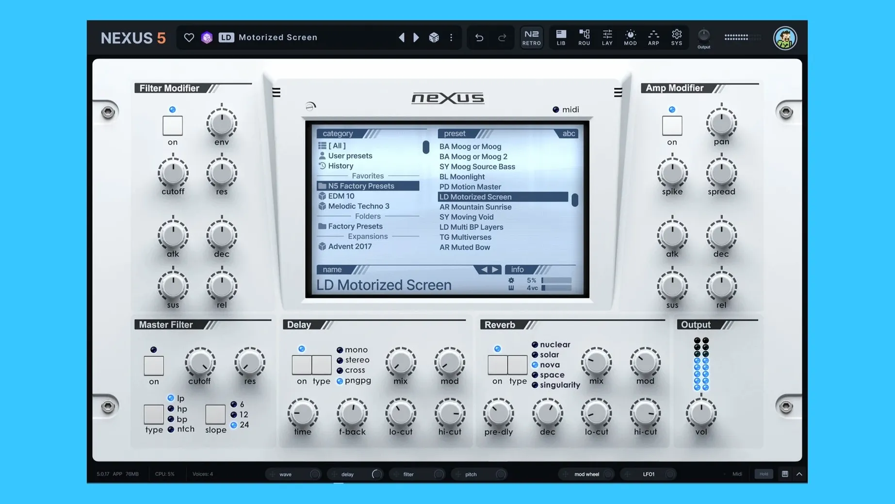 reFX Nexus preview 1 reFX Nexus for Mac — refx nexus mac