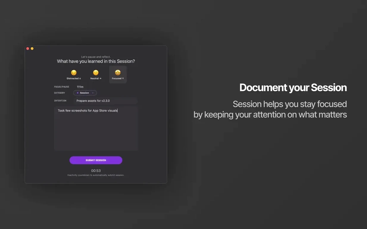 Session Pomodoro Focus Timer preview 4 Session Pomodoro Focus Timer 2.13.48 screenshot 4