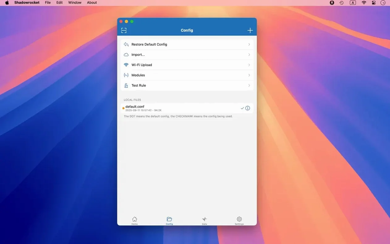Shadowrocket preview 3 Shadowrocket 2.2.92 screenshot 3
