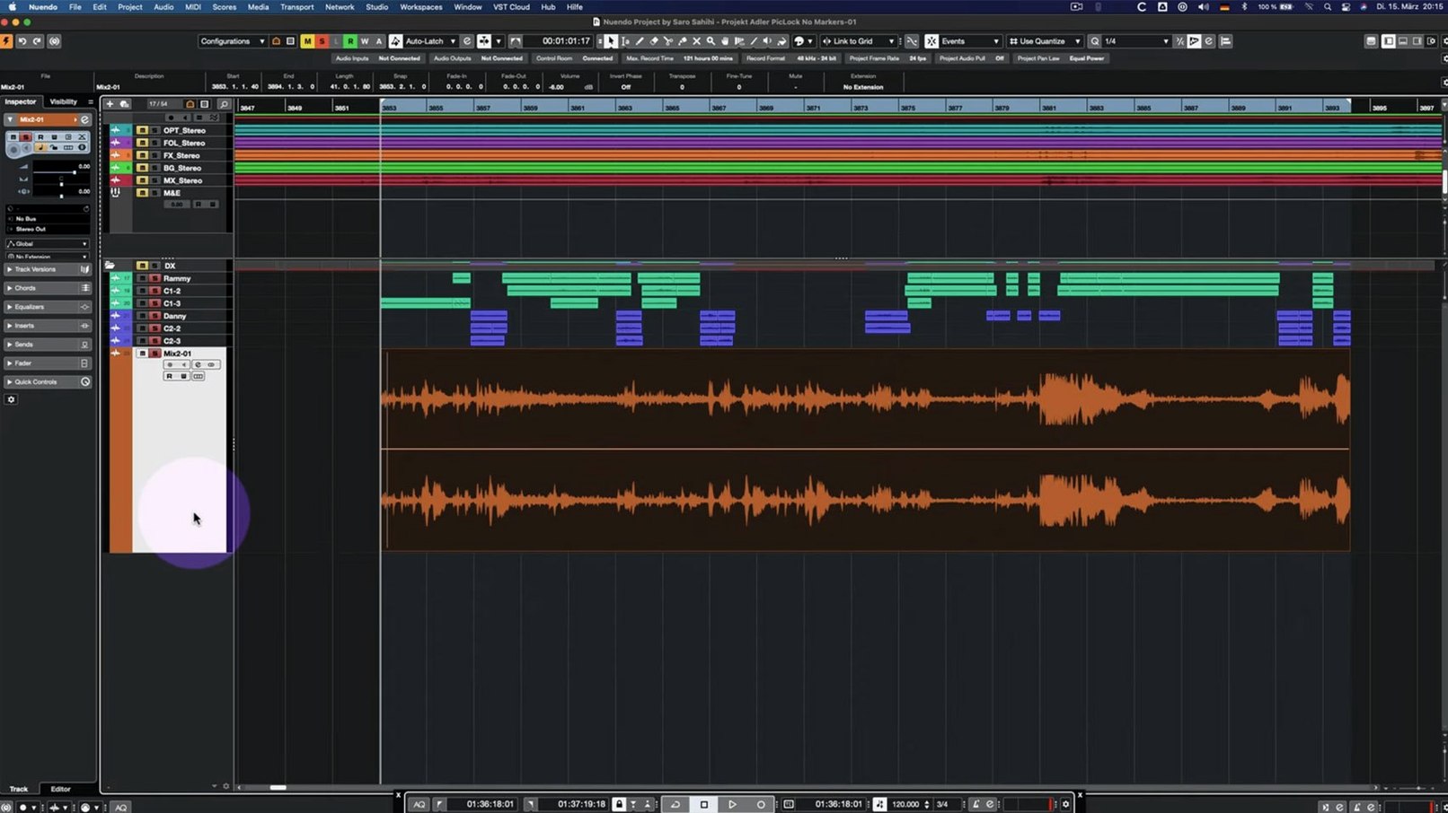 Steinberg Nuendo preview 1 nuendo free download: primary view