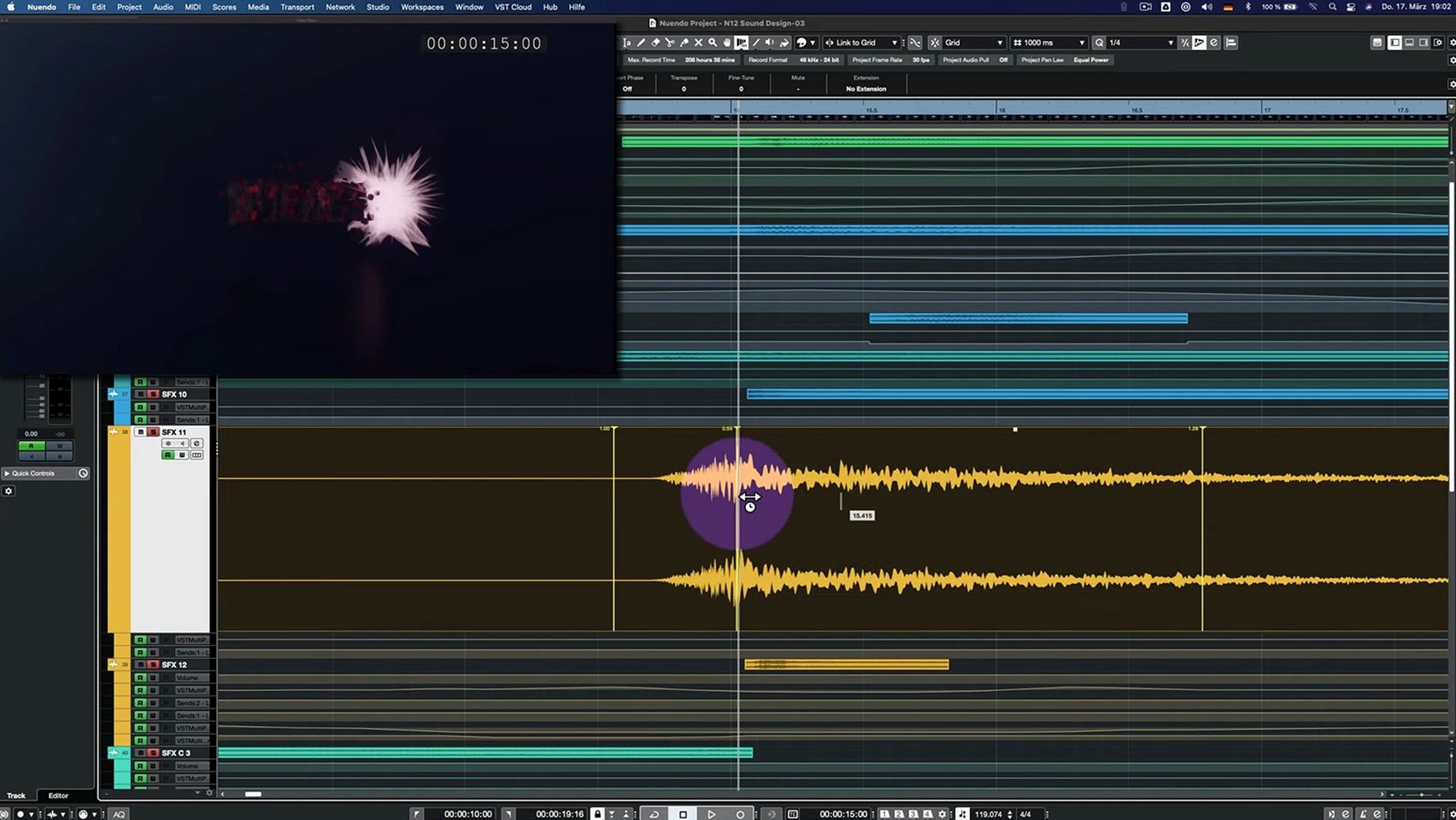 Steinberg Nuendo preview 3 Steinberg Nuendo 15.0.30 screenshot 3