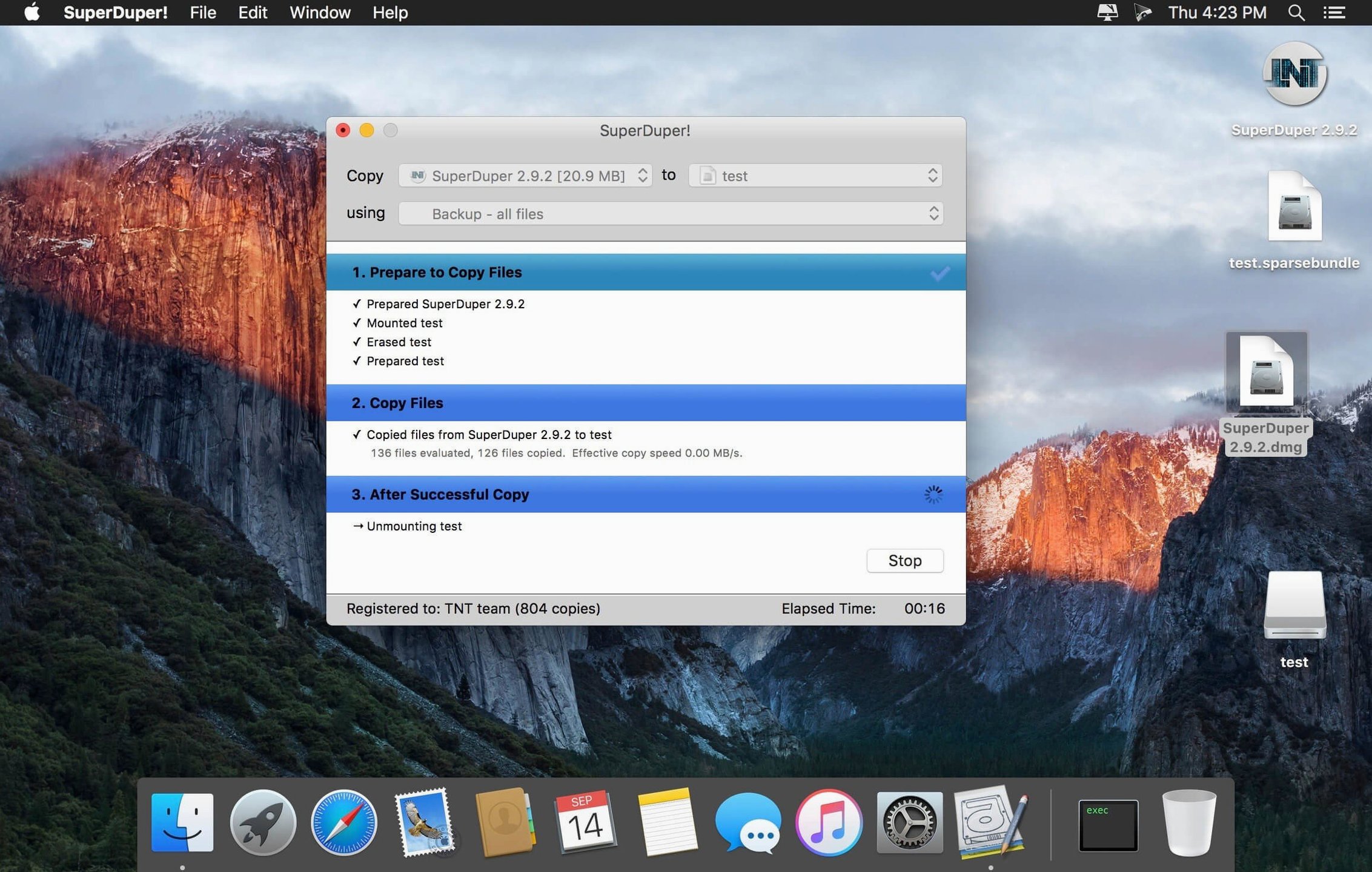 SuperDuper!: picture 1 of 3 SuperDuper! for Mac — superduper download