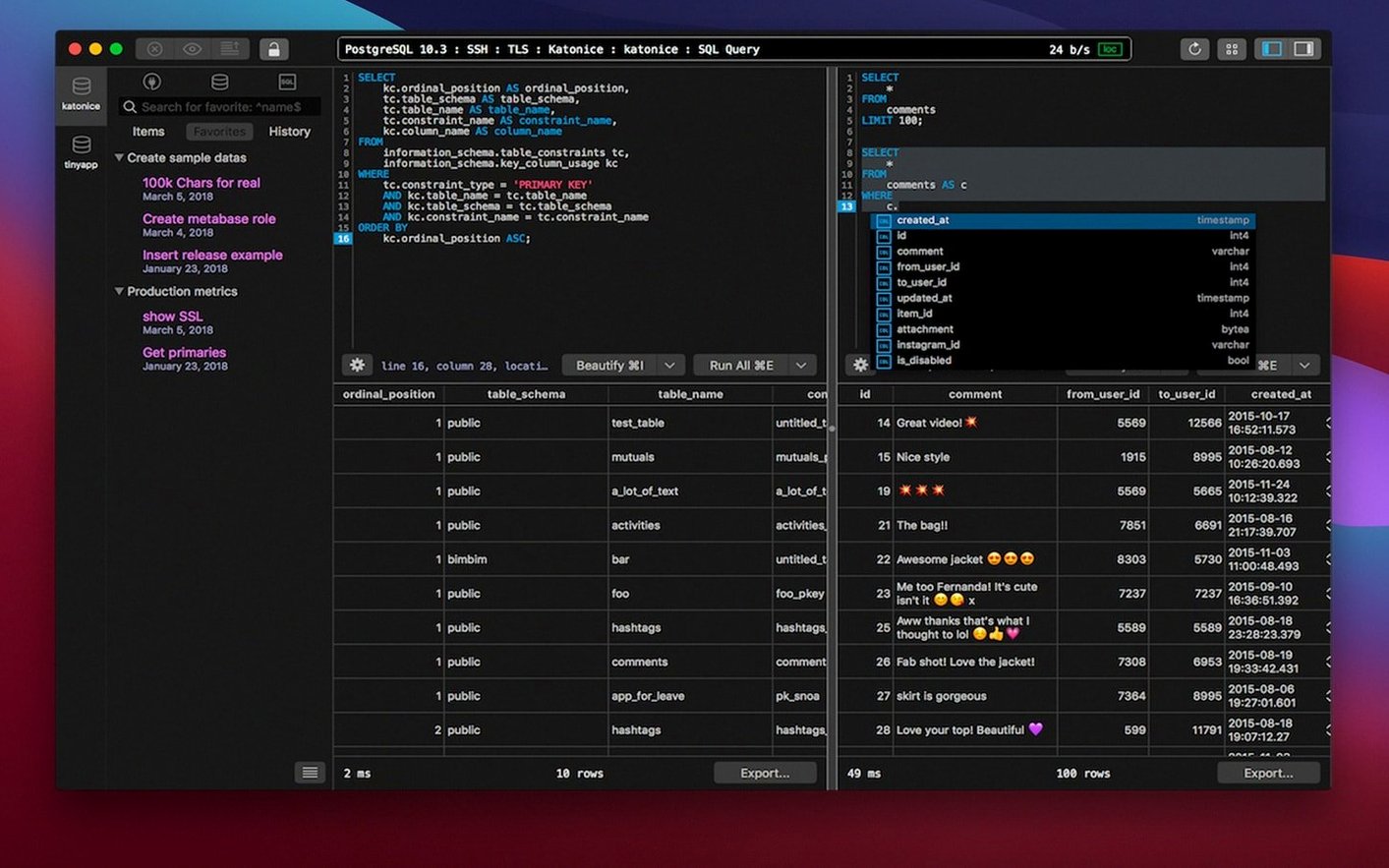 TablePlus: picture 1 of 4 TablePlus for Mac — tableplus torrent